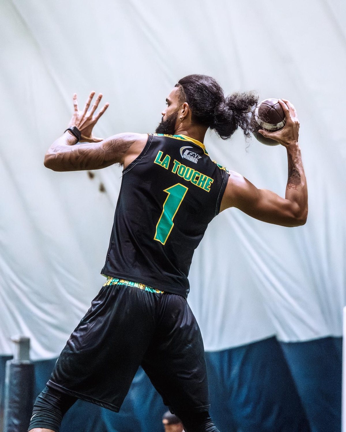 Jamaica Men's National Team player in action